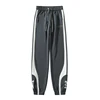3 Colors Men Sweatpants Korean Street Casual Pants Fashion Patchwork Letter Embroideries Straight-leg Trousers Male Sports Wear 5