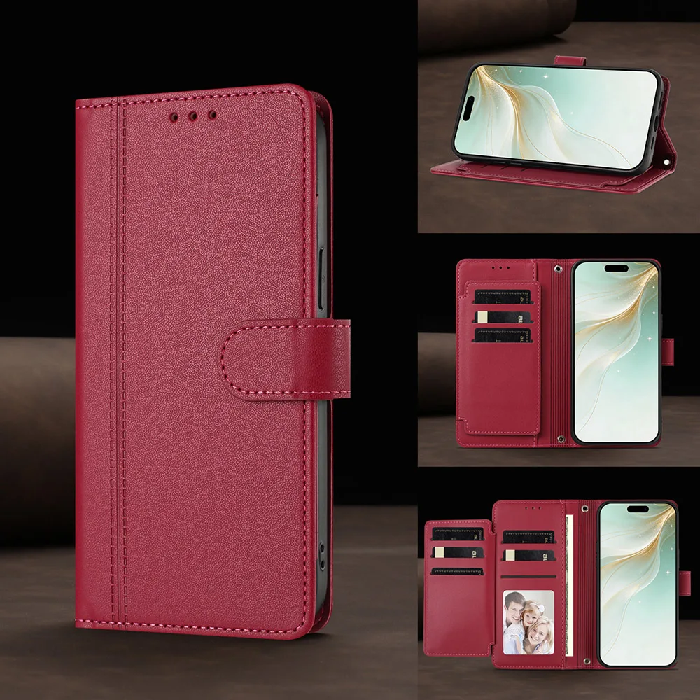 Versatile Crossbody Lanyard Wallet Phone Case with Card Slot
