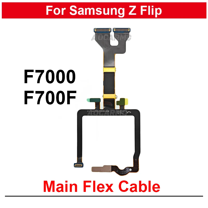 Подключение материнской платы гибкий кабель запасная часть для Samsung Galaxy Z Flip F7000 F700F