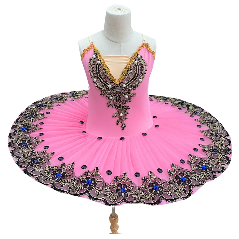 

Pink Ballet Tutus For Girls Child Swan Lake Ballet Dress