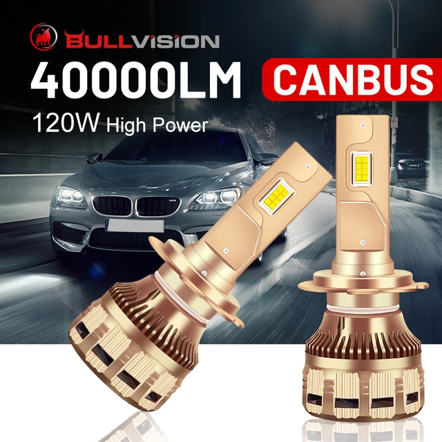 H4 LED Scheinwerfer 40000LM Canbus 6 seiten 3570 CSP Chip lampe H7 H1 H11  H8 H9 9005 9006 HB3 HB4 6000K Lampen Turbo Nebel Licht 12V - AliExpress