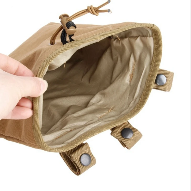 MOLLE Dump Pouch Mag Recovery Pouch Tactical Magazine Recycling for Duty Belt Airsoft Hunting Gear Waist Pack magazine pouch,molle pouch,dump pouch