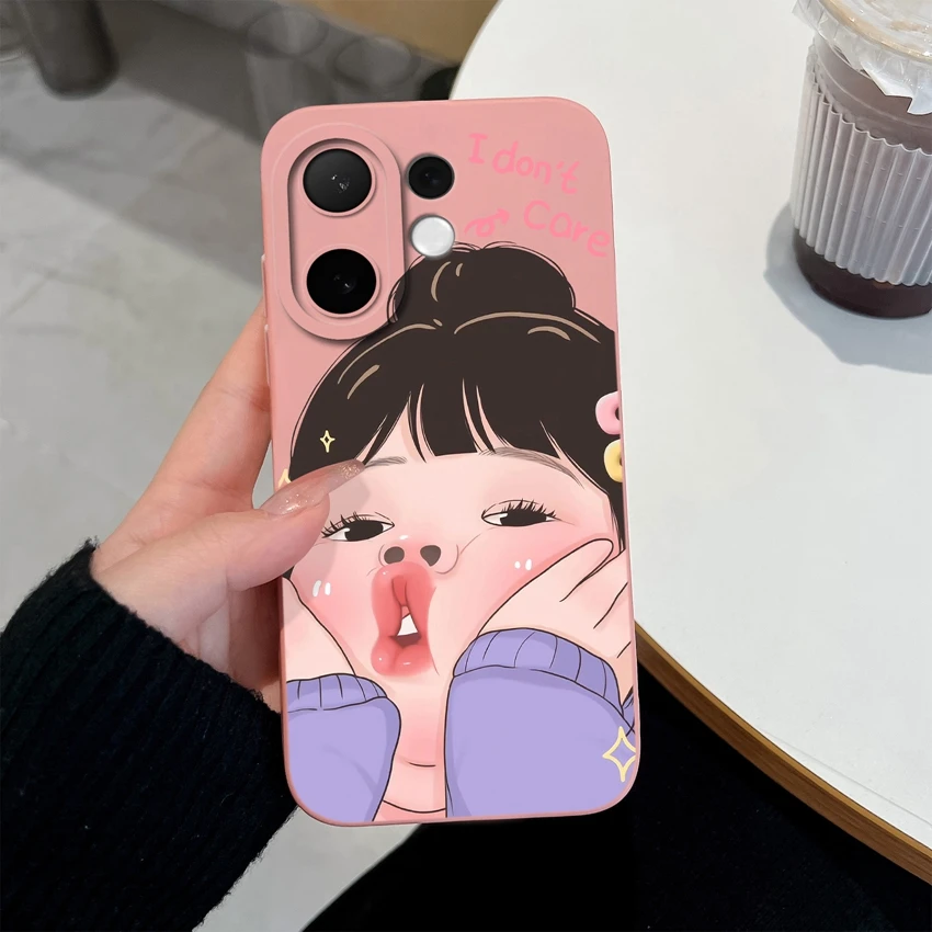 Beautiful Clouds Pattern Liquid Silicone Soft Back Phone Case - Anti-Slip Bumper