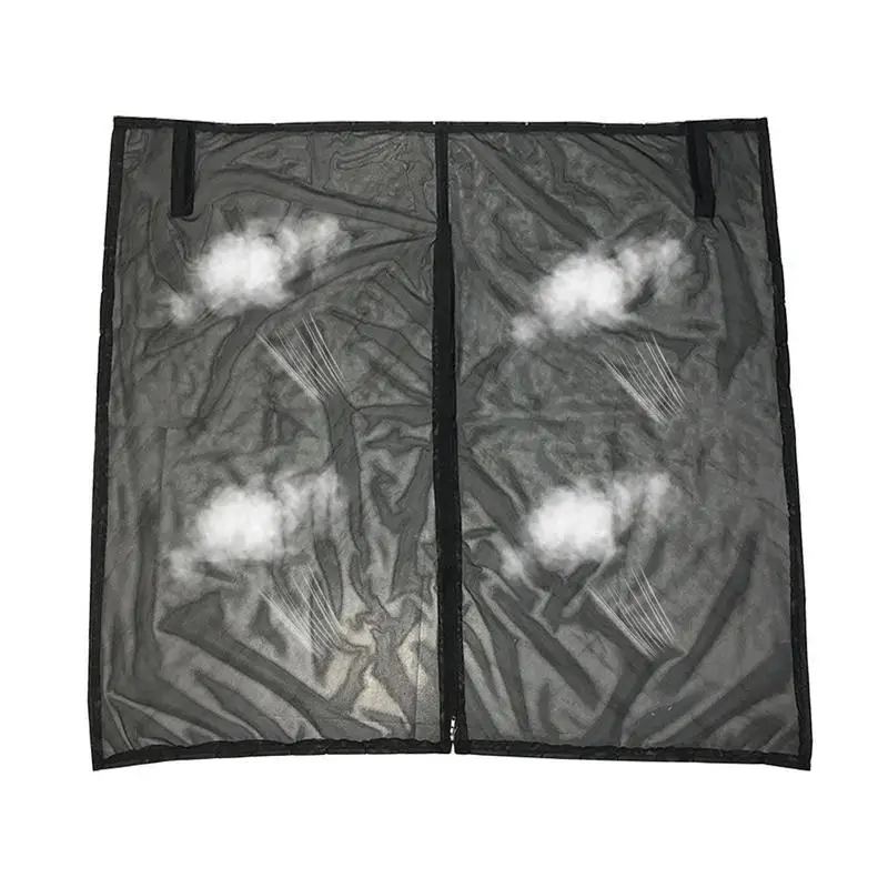 

Car Window Screens For Camping Sunroof And Rear Shade Breathable Net Mesh With Zipper For Car Overnight Camping Outdoors Night