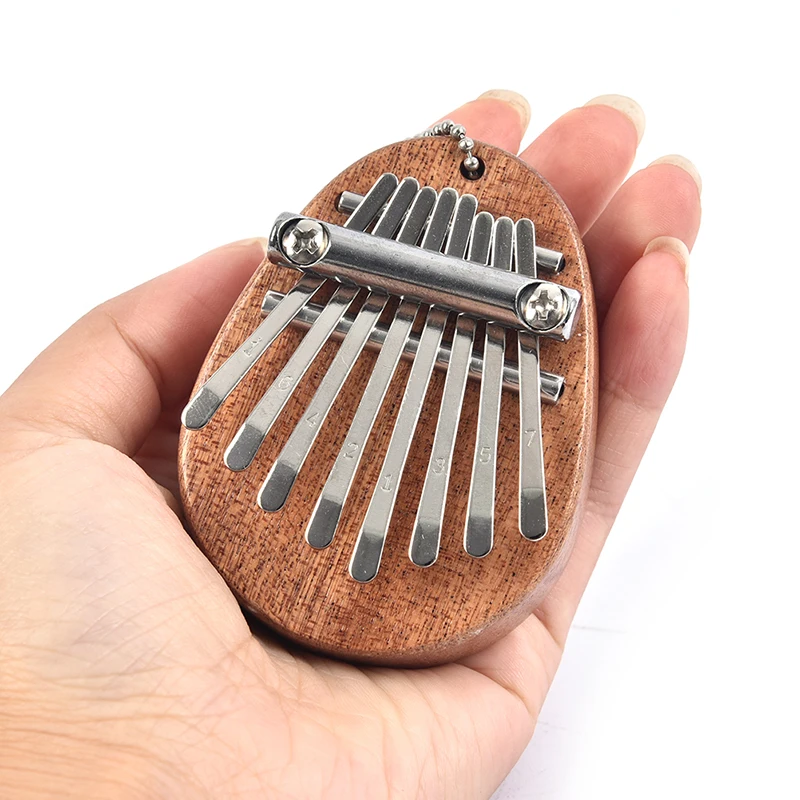 

Finger Keyboard Musical Instrument Wooden/Acrylic Newest Mini Kalimba 8 Keys Thumb Piano Great Sound