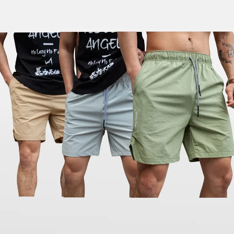 

Men's clothing running training quick drying breathable stretch pants sports pants men's shorts capris fitness Man pants