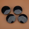 4pcs 57mm Universal Car Wheel Center Hub Cap Cover Black ABS 1