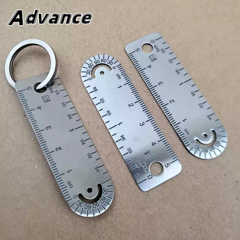 Titanium Mini Ruler 2