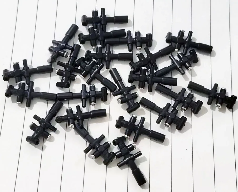 Lot de 4 arbres principaux pour hélicoptère RC Syma S107 S107G S108