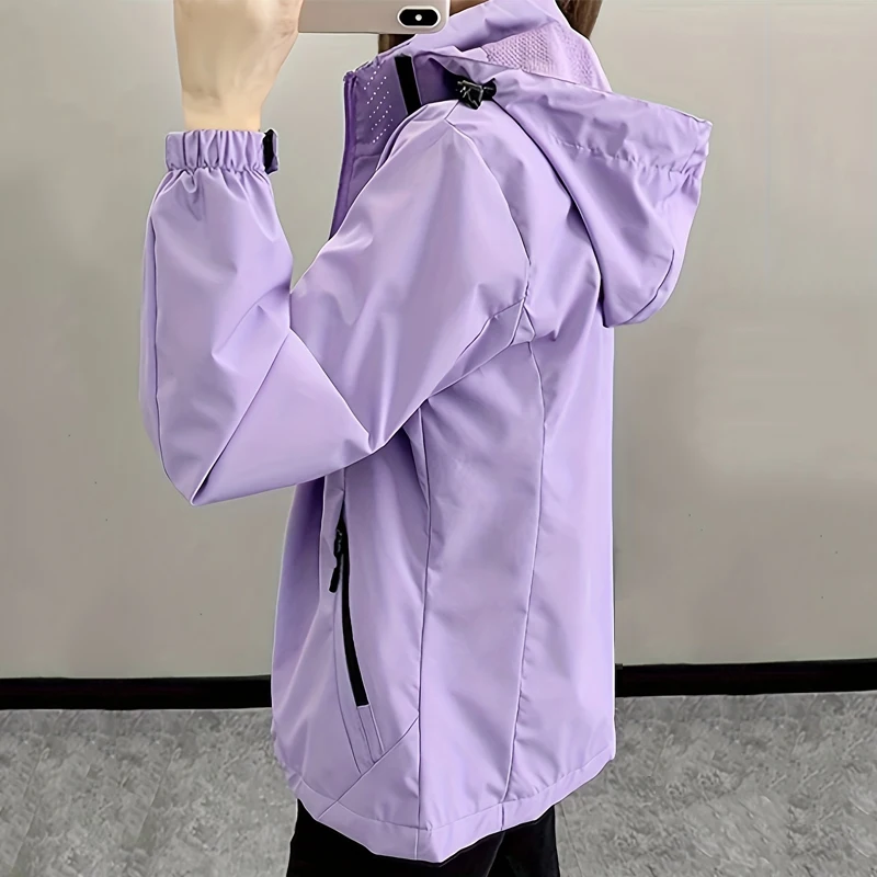 Hiking Jackets Womens Autumn Jacket Windproof Running Sports Coats Hiking Outerwear