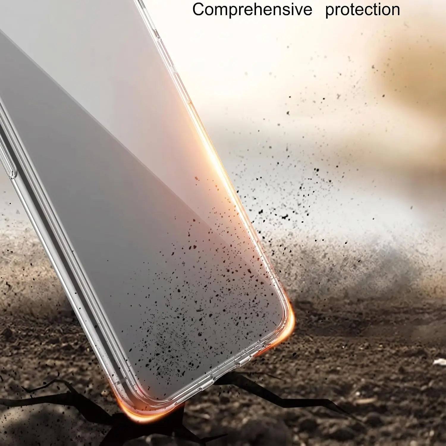 Durable 3-in-1 Protective Case with Dual Tempered Glass Screen Protectors