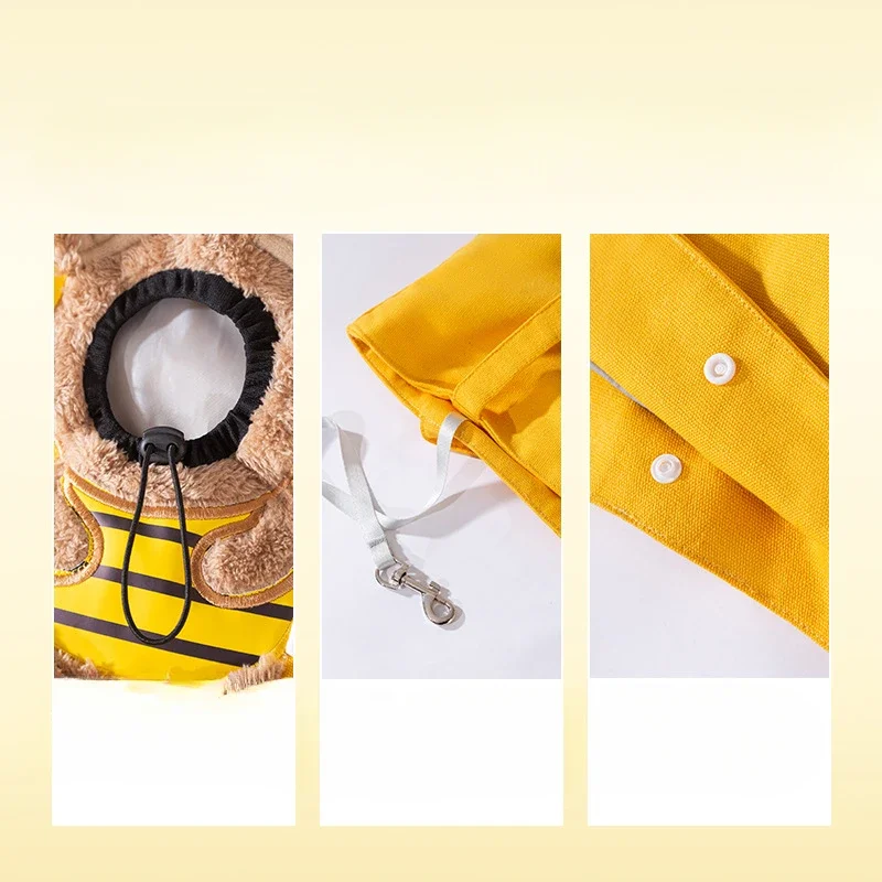 Summer Pet Shoulder Bag Bee Animal Shape Exposed Pet Storage Bag Outdoor Travel Shopping Small Dog and Cat Handbag