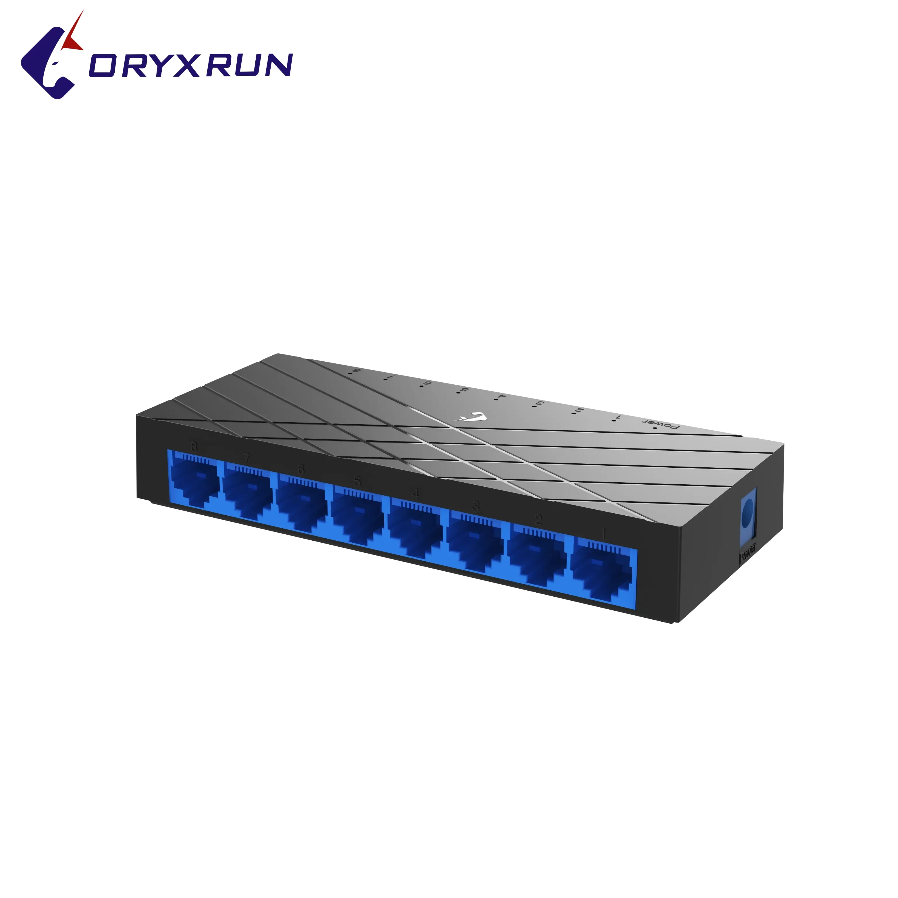 8 Port Gigabit Ethernet Switch 10/100/1000mbps Desktop Switch Plug-and-play 5