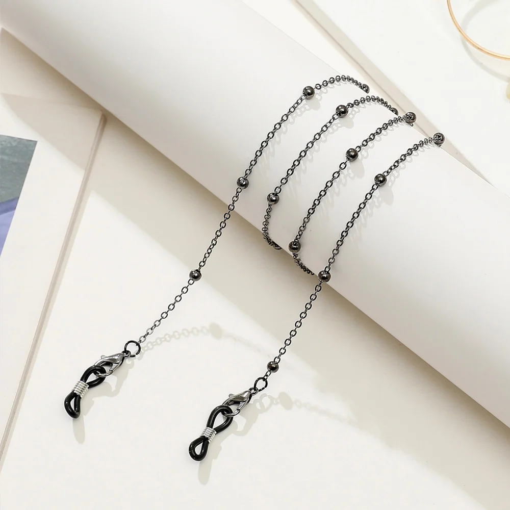 Glasses Chain Beaded Daisy Flower Beads Hangs Mask Strap Handmade Necklace Sunglasses Lanyard for Women
