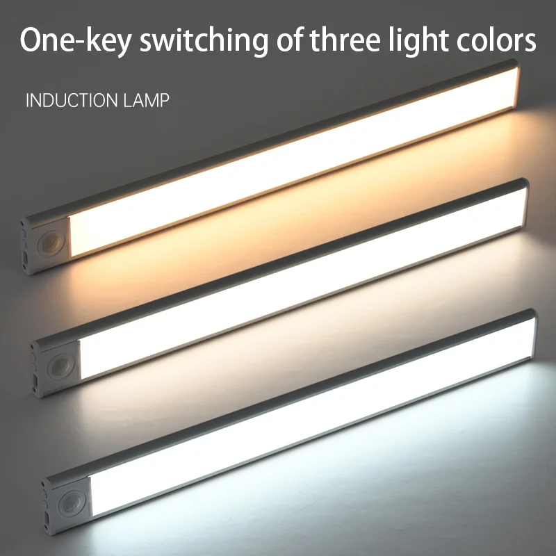 Luce per armadio a LED con sensore di movimento Luce per armadio con telecomando, 3 colori dimmerabili sotto il bancone, ricaricabile tramite USB | Leroy Merlin Luce per armadio a LED con sensore di movimento Luce per armadio con telecomando, 3 colori dimmerabili sotto il bancone, ricaricabile tramite USB | Leroy Merlin