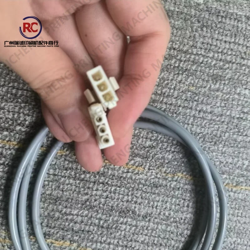 하이델베르그 XL105 오프셋 인쇄기 예비 부품용 1개 센서 F2.147.1214/01-OEM3 연결선