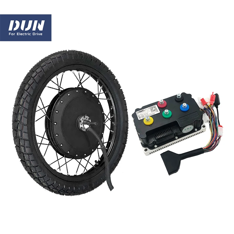 Powerful 100kmh 4000w Electric Bike Hub Motor Kit With 18" 19" 21" Rim