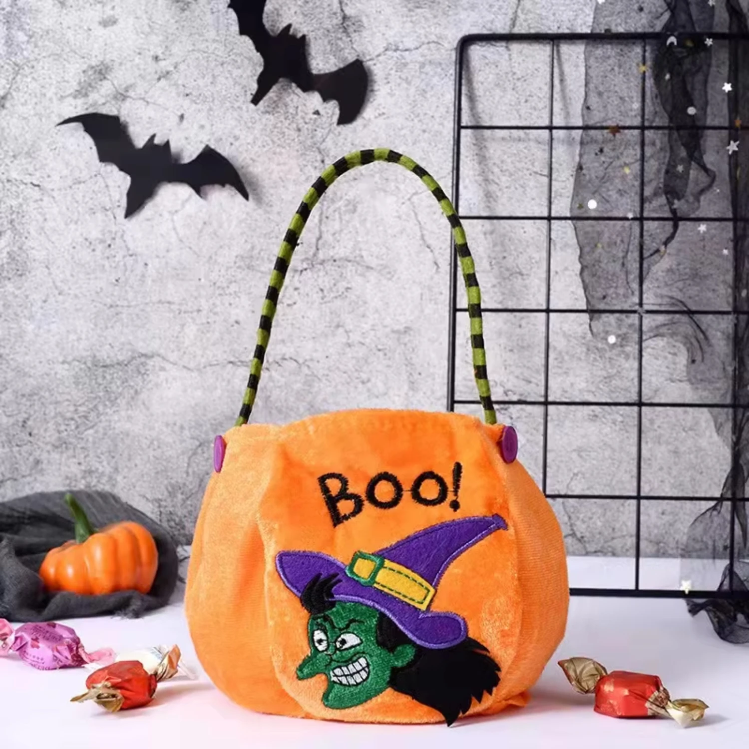 Halloween Pumpkin Candy Basket 5