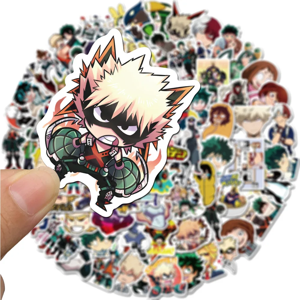 My Hero Academia Aufkleber Set - 4 Bögen Mit Chara Produktbild-Vorschau 3
