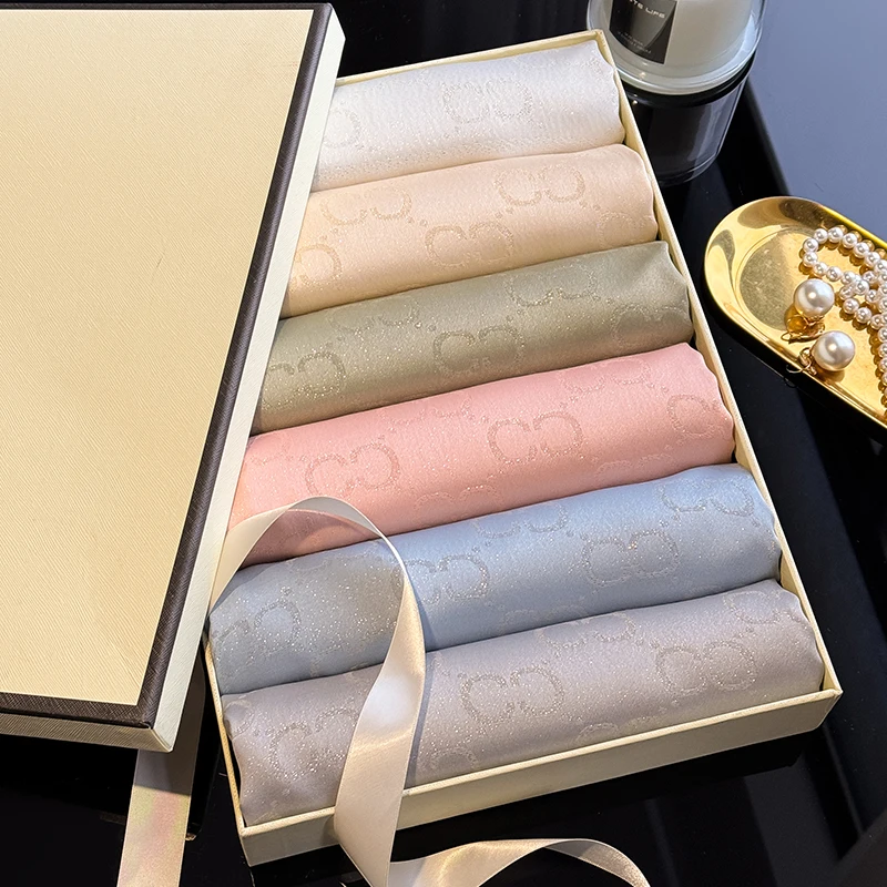 New Muslim Fashion Ladies Letter Print Hijab Tencel cotton Gauze scarf Elegance Sun Protection Shawl Decoration Wrap Headscarf