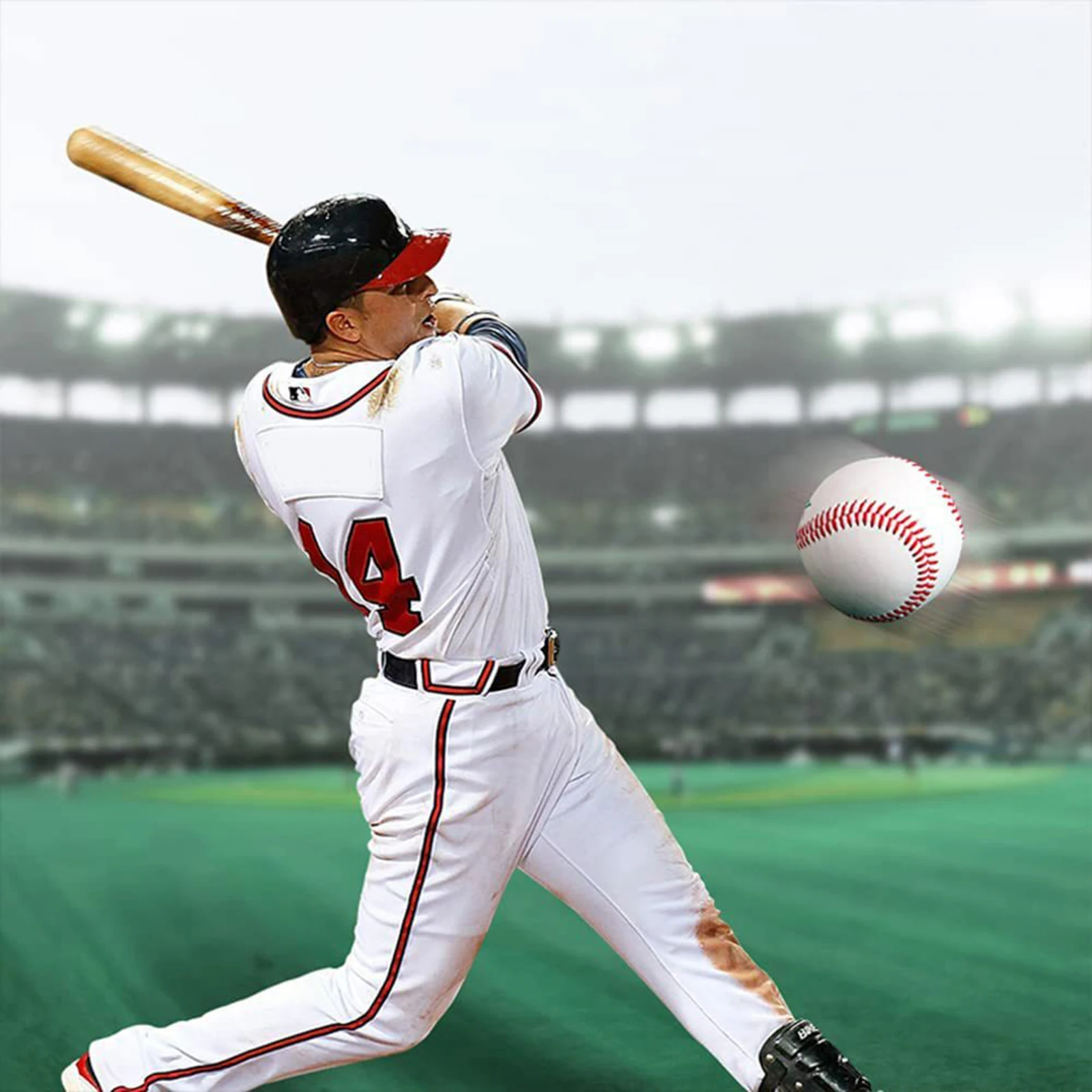 Light up Baseball Games Equipment Luminous Baseball Night Training for Kids Girls Men Women PVC Equipment