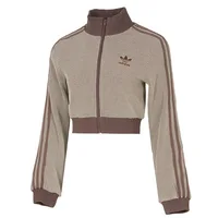 Adidas Originals Track Top Crop Brand Logo Short Stand-Up Collar Sports Veste à manches longues coupe slim pour femme Kc2645 5