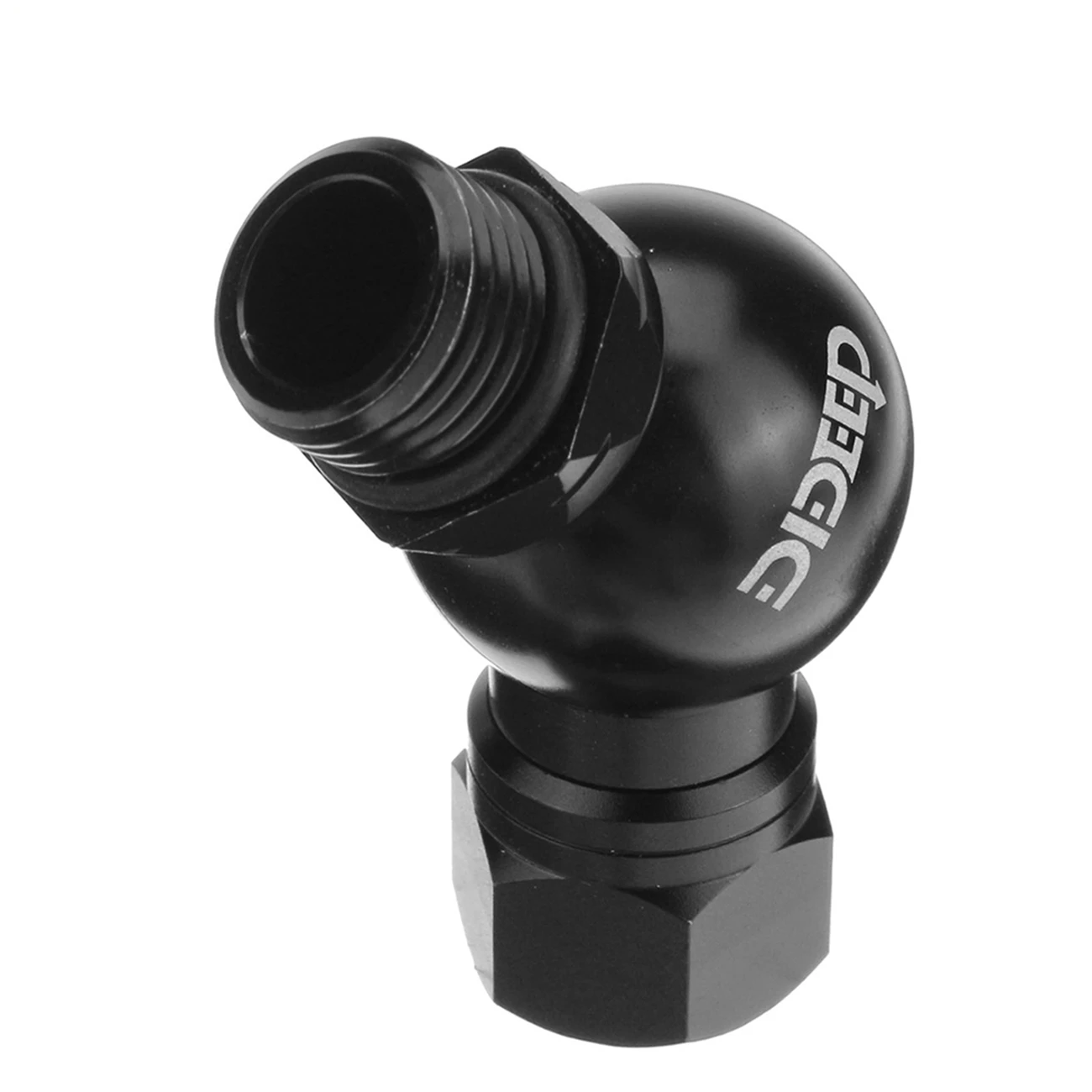 

DIDEEP Global Universal 360 Degree Swivel Hose Adapter for 2Nd Stage Scuba Diving Regulator Connector Dive Accessories