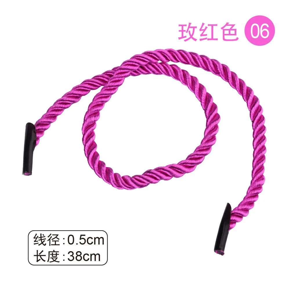 38 cm Twisted Geschenk Tasche Seil Wein Box Griff Ersatz String Papier Box Tragen Seil DIY Handwerk Geflochtene Dekorative tragbare Seil – Detail 15