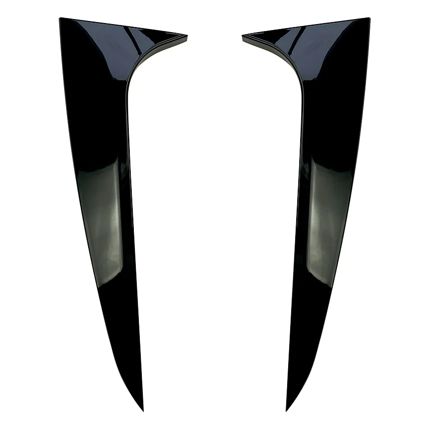 Car Rear Window Side Spoiler For BMW X4 G02 ABS Gloss Black Rear Side Spoiler Canard Splitter Auto Replacement Parts