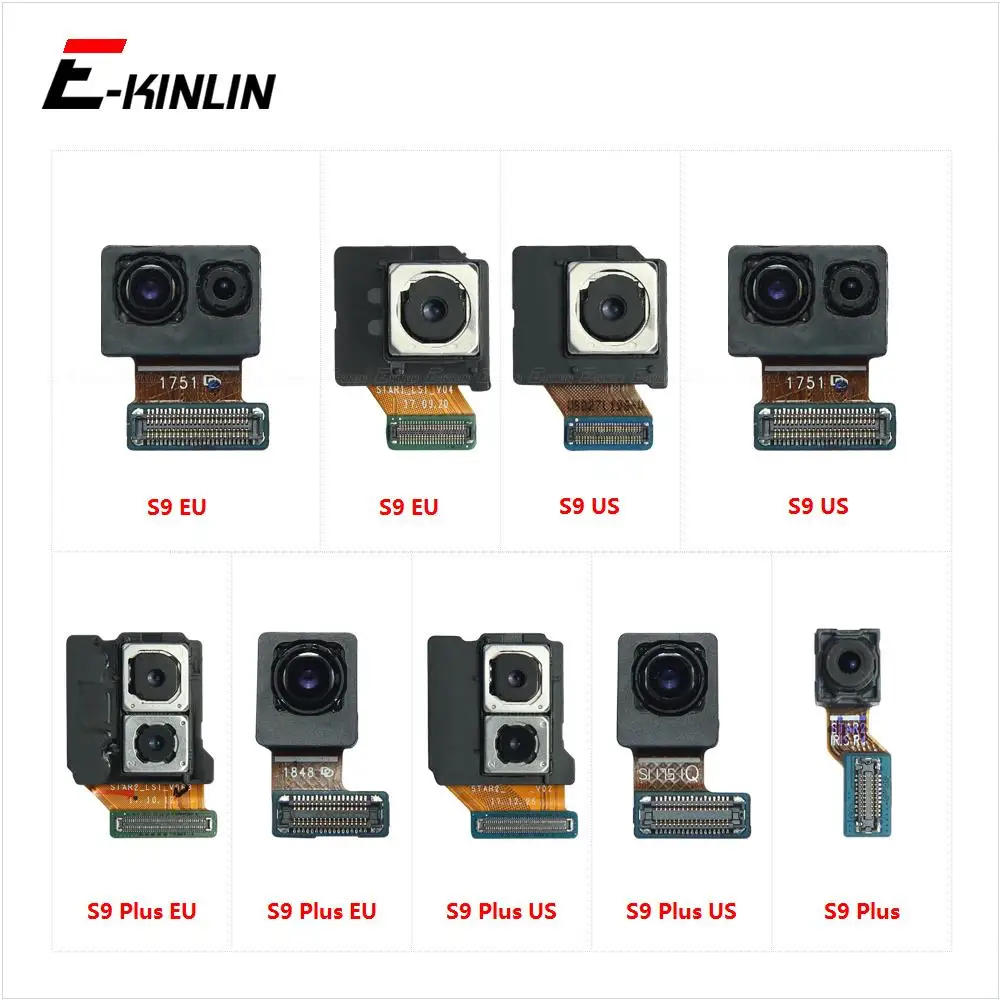 

Main Back Front Selfie Iris Facing Camera For Samsung Galaxy S9 Plus G960F G965 Flex Cable Repair Parts