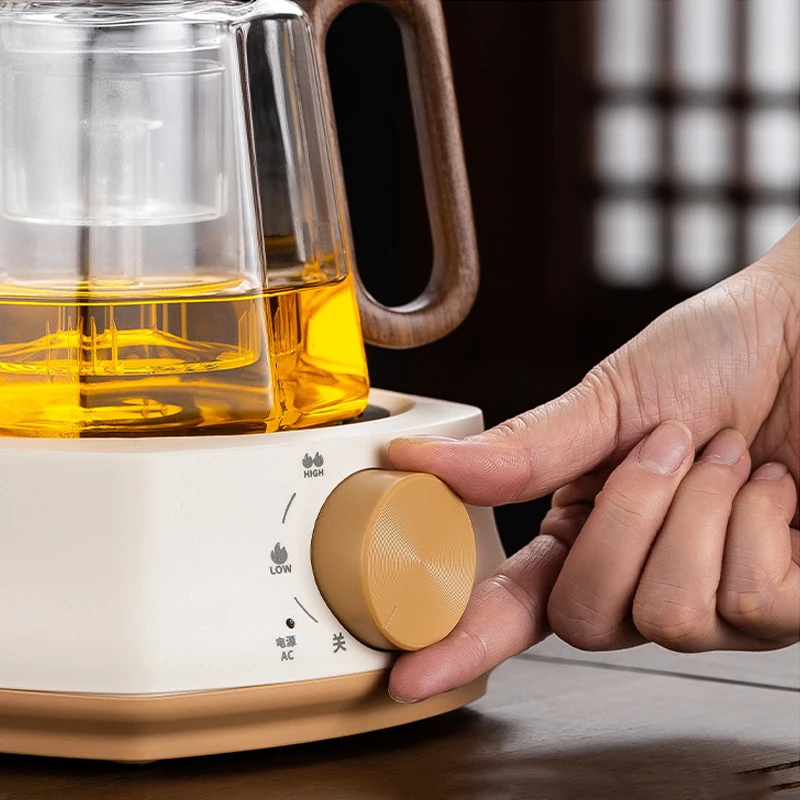 DMWD Mini Electric Stove Water Boiler Cooking Plate 500W Tea Pot Multifunctional Coffee Tea Heater Warmer Heating Furnace 220V