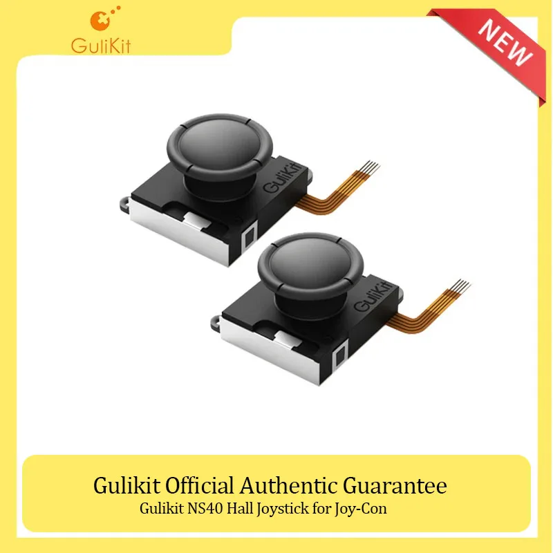 Gulikit-hall Sensing Joystick para Joycon Vara Eletromagnética para Substituição do Interruptor Nintendo sem Deriva Atacado