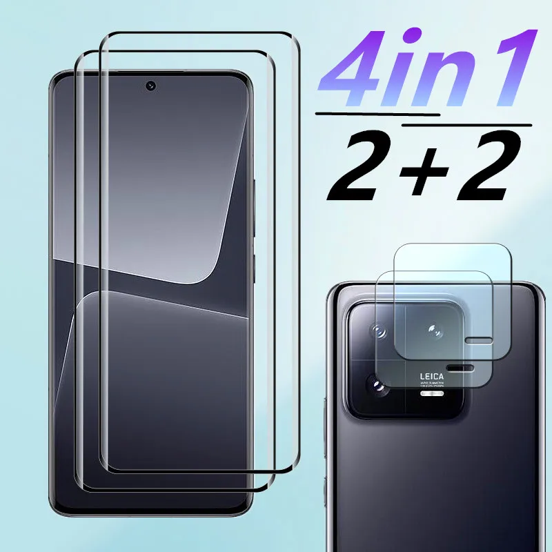 

3D Tempered Glass For Xiaomi 13 Pro Screen Glass film Anti-Scratch Full Cover For Xiaomi 13 Pro Soft Camera film