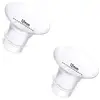 11 Size Flange Sizing Kit for 24mm Flange/Shield of Most Pumps, Silicone Flange Insert for Momcozy/Spectra/Bellababy Breast Pump 5