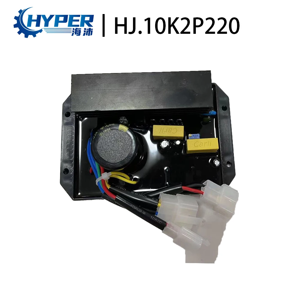 

HJ.10K2P220 220V Diesel Generator AVR Single Phase Automatic Voltage Stabilizer 8 Wires 10kw to 15kw Gasoline AVR
