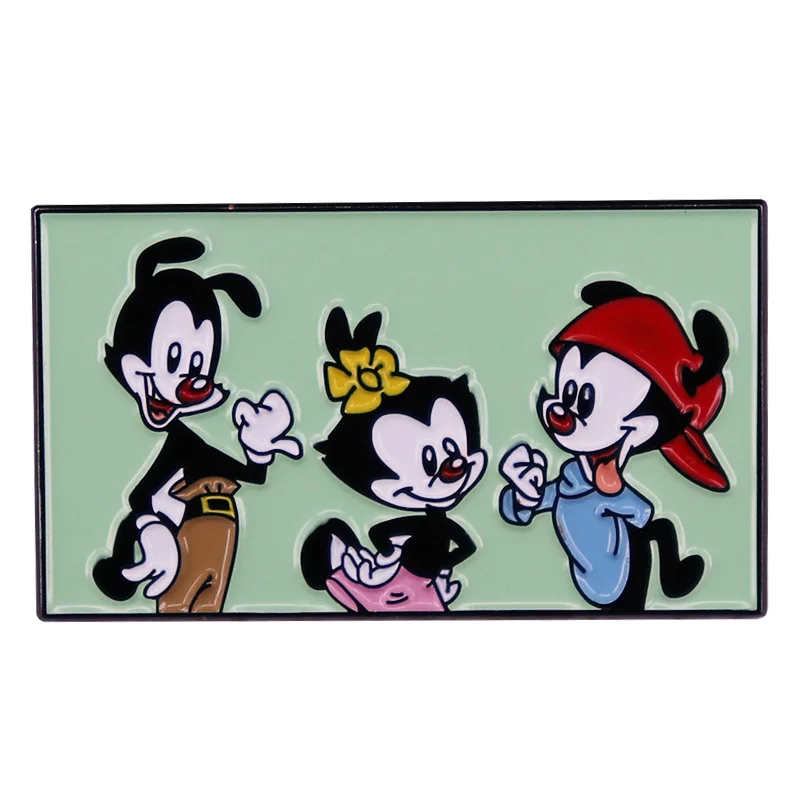 Animaniacs Enamel Pin Collection: Trendy Character Brooches & Fashion Accessories