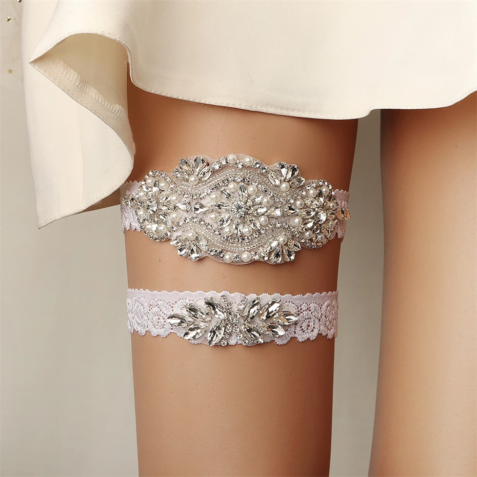stretch lace garter belt Peris Garter Belt – bellatorleather main image 1