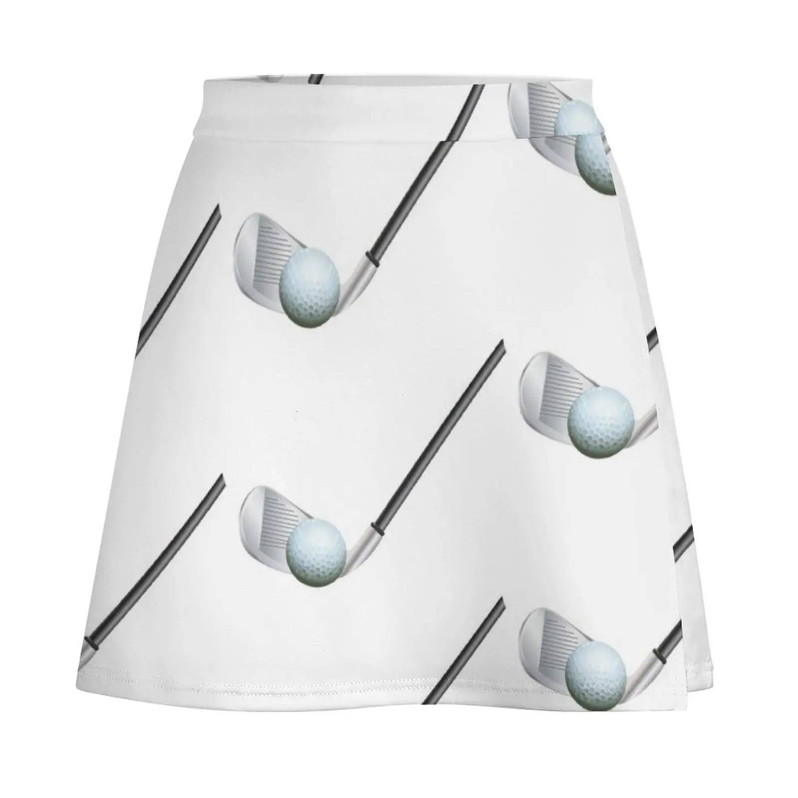 Golf stick and ball Mini Skirt Miniskirt woman kawaii skirt skirt sets Korean clothing