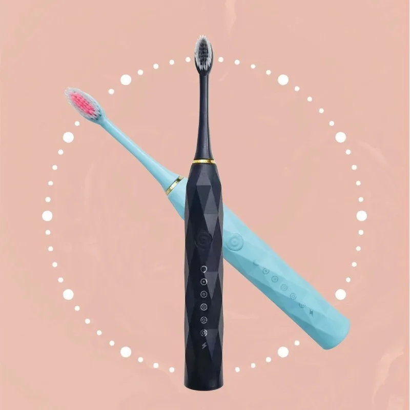 Fully automatic soft bristled Electric Toothbrush for adults children universal charging six modes electric toothbrush