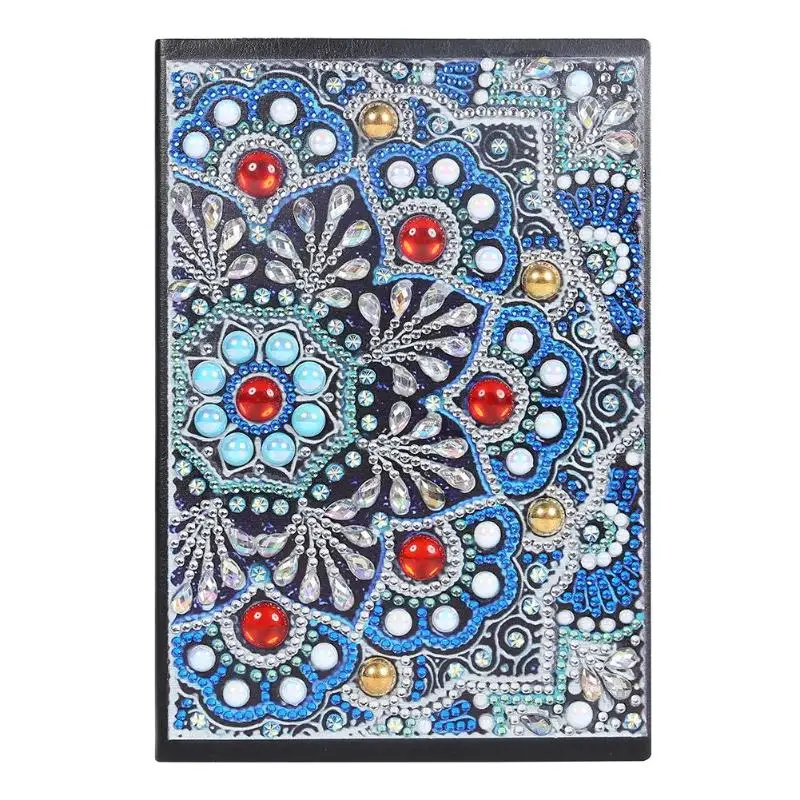 50 Pages Diamond Painting Notebook DIY Mandala Special Shaped Diamond  Embroidery Cross Stitch A5 Notebook Diary Book