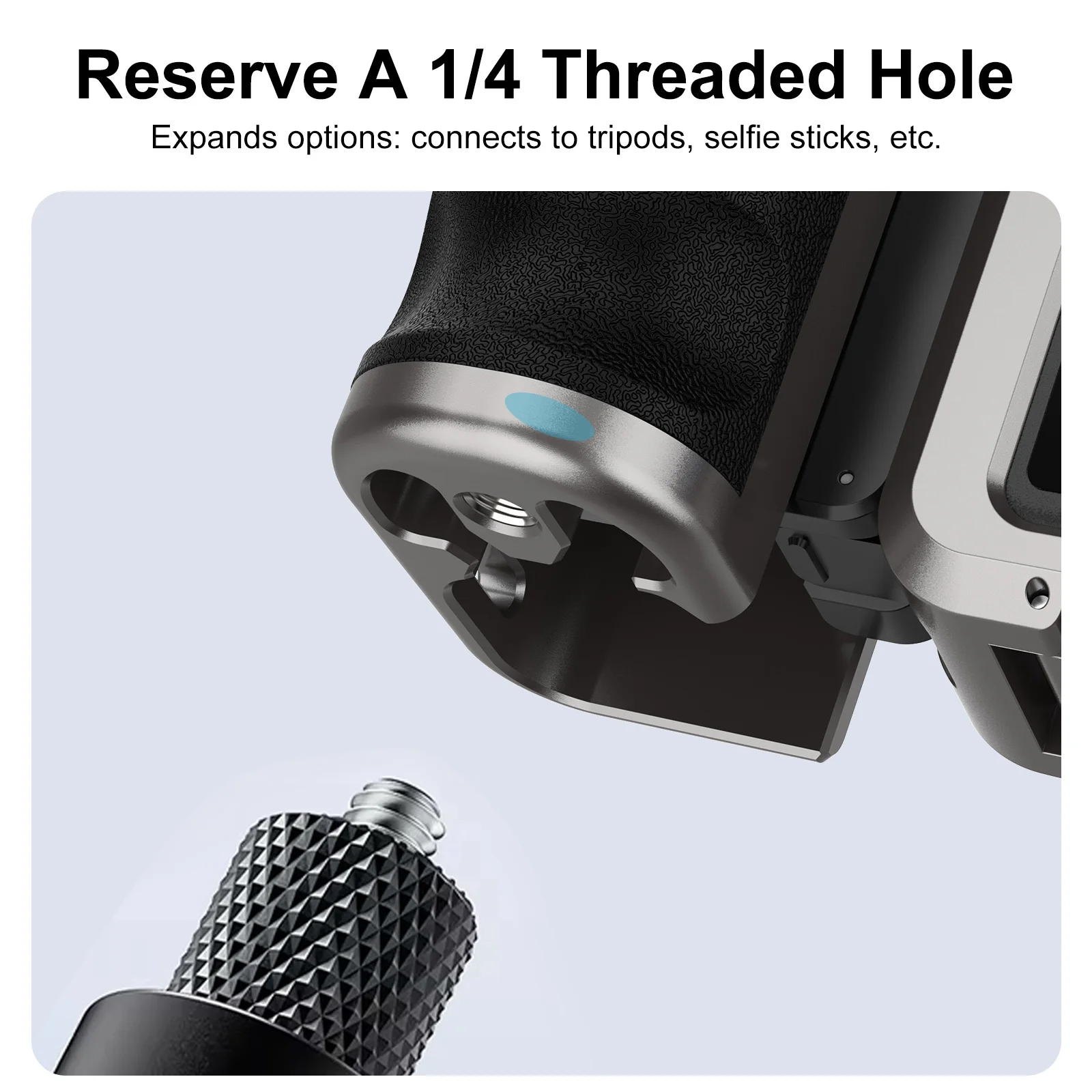 Für DJI Action 5 Pro 4 3, Schutzrahmen, Kombi-Käfig, ultraleichter Rahmen aus Aluminiumlegierung mit Schnellverschluss-Magnetadapter – Detail 8