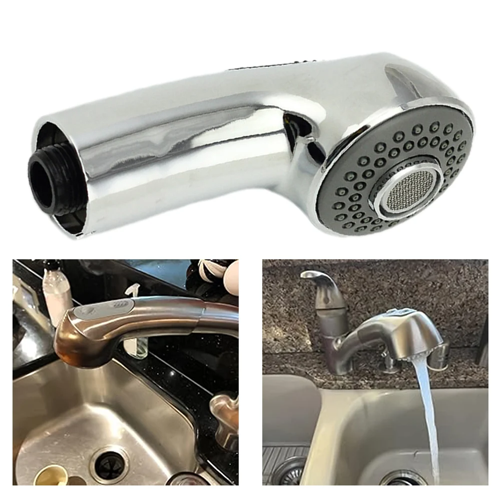 Description Picture 5 of item1pc For Zedra For Europlus Pull-Out Spray Nozzle Chrome Faucet Spray Head 46312IE0 Kitchen Bathroom Faucet Tools Accessories