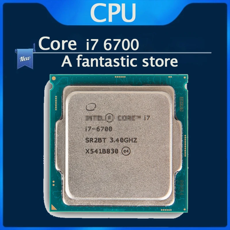 

Used Intel Core i7 6700 3.4GHz Quad-Core 65W CPU Processor LGA 1151