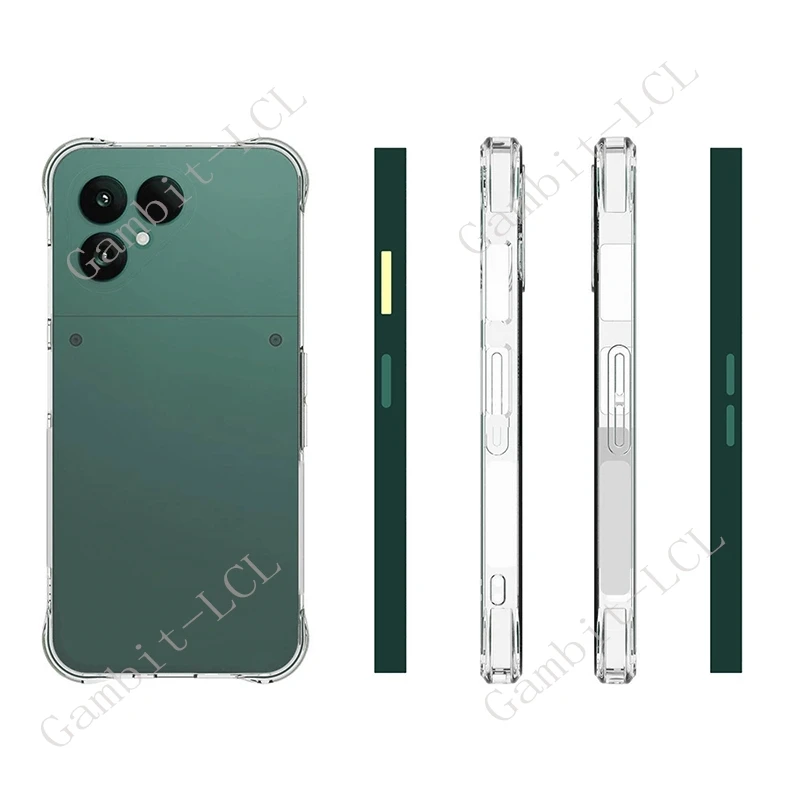 Enhanced Shockproof Anti-Falling TPU Back Case Cover