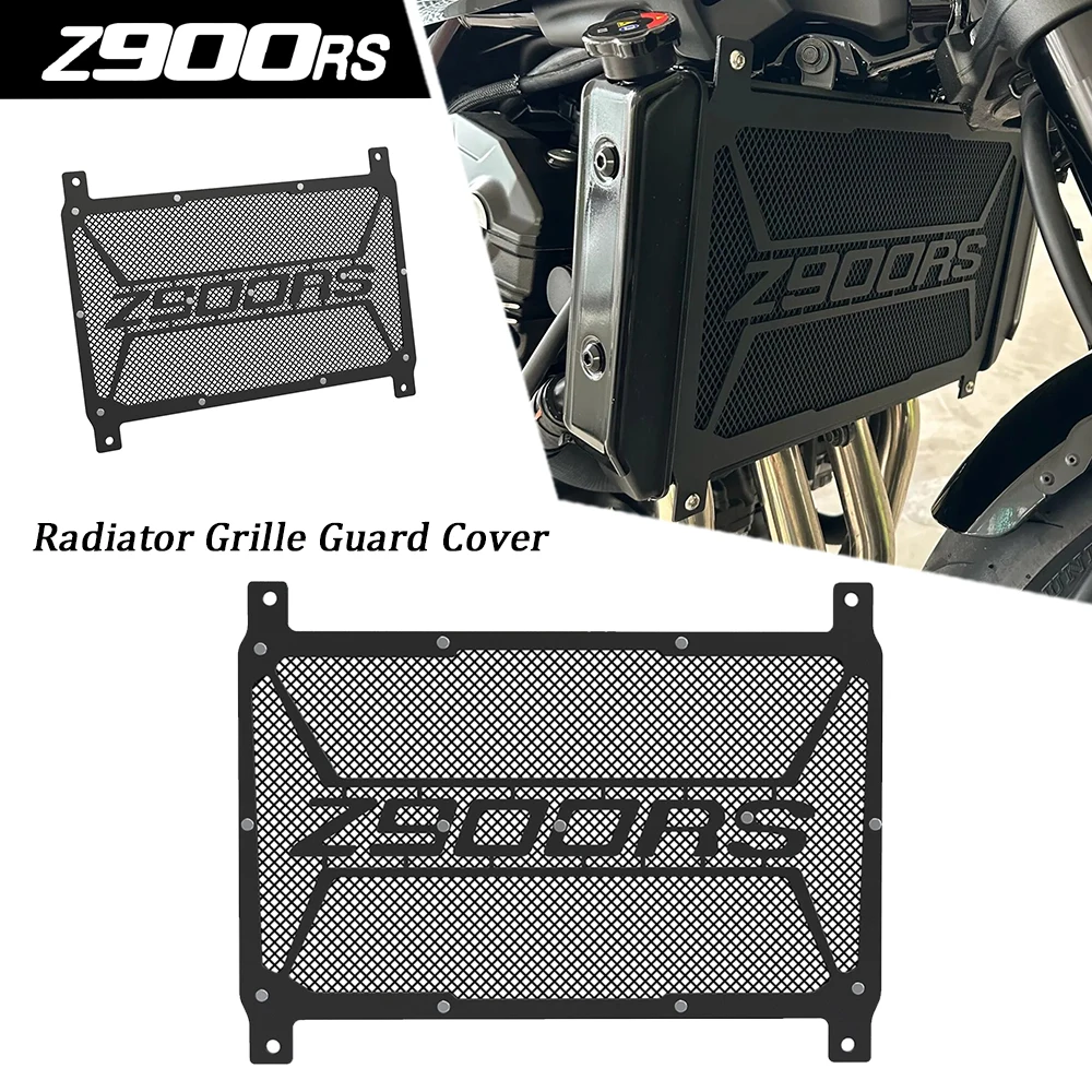 

Motorcycle Radiator Grille Cover Guard Protection Protetor FOR KAWASAKI Z900RS Performance 2018-2021 2022 2023 2024 Z900 RS SE