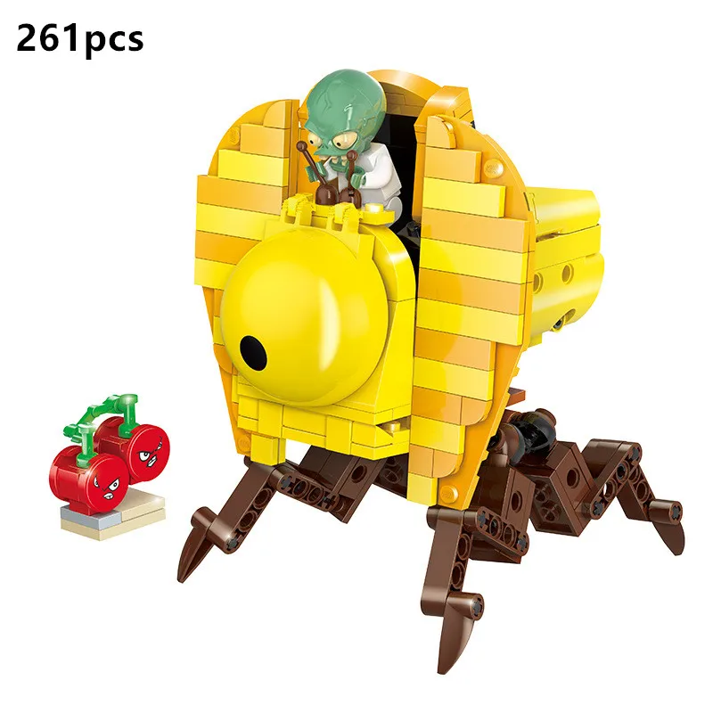 Dr. Egyptian Zombie Plants vs. Zombies 2 Building Blocks Toys Small Particles Desert Scorpion King Robot Children s Gift Toy