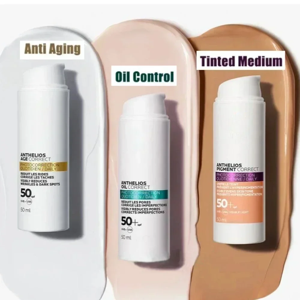 Original Sunscreen Cream 50ml Sunscreen Anthelios Pigment Correct / Anthelios Oil Correct / Anthelios Age Correct SPF50 5