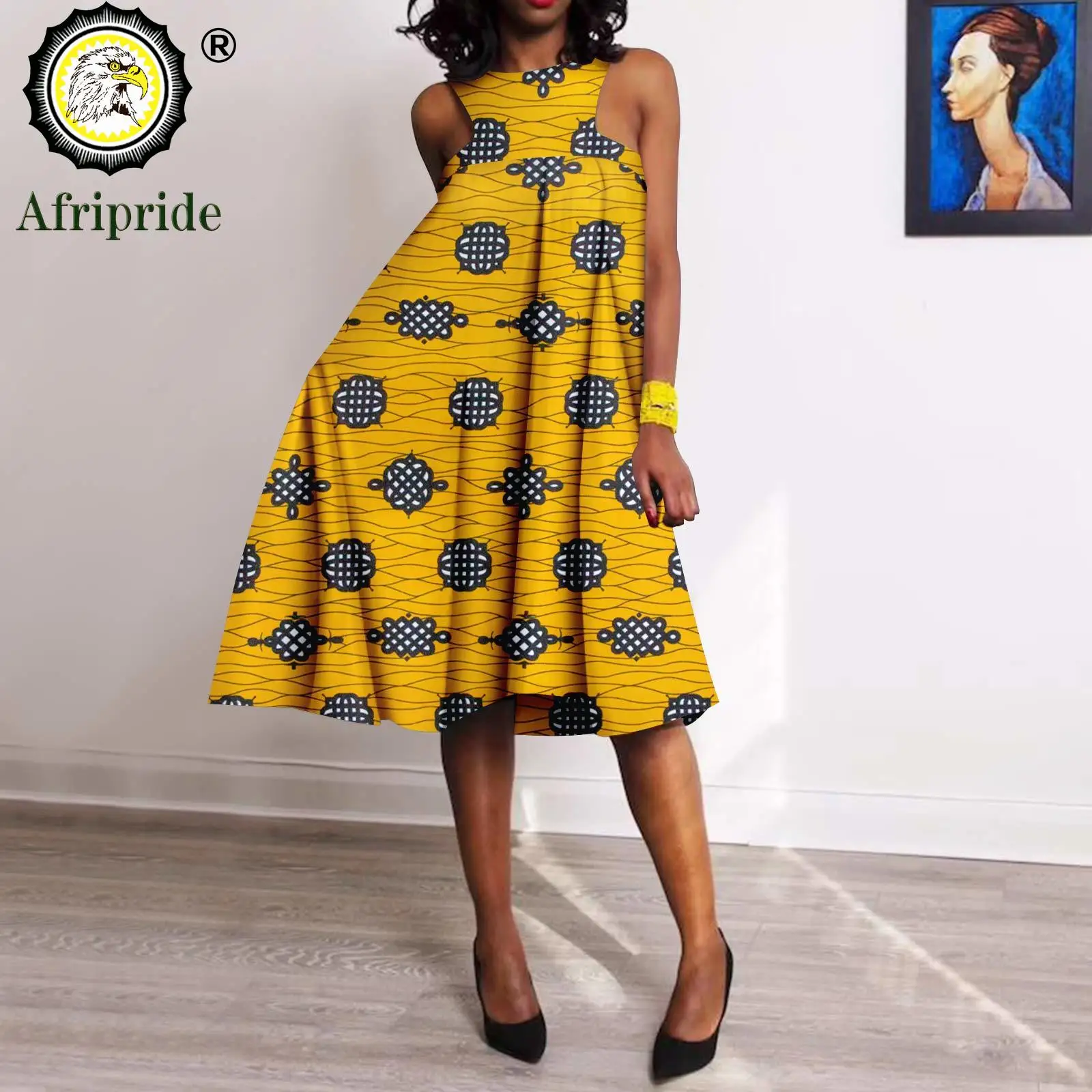 Tela Africana Trajes Africanos Para Mujer Vestidos Largos Vestidos