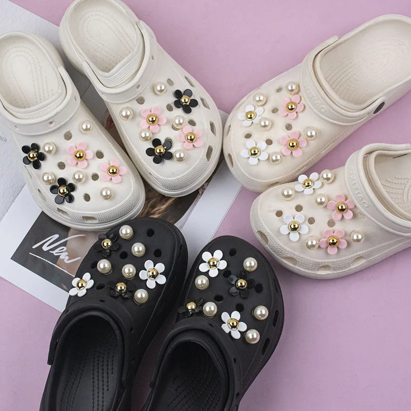 Shoe Charms Shoe Decorations All-match Flower Charms for Shoe Jewelry
