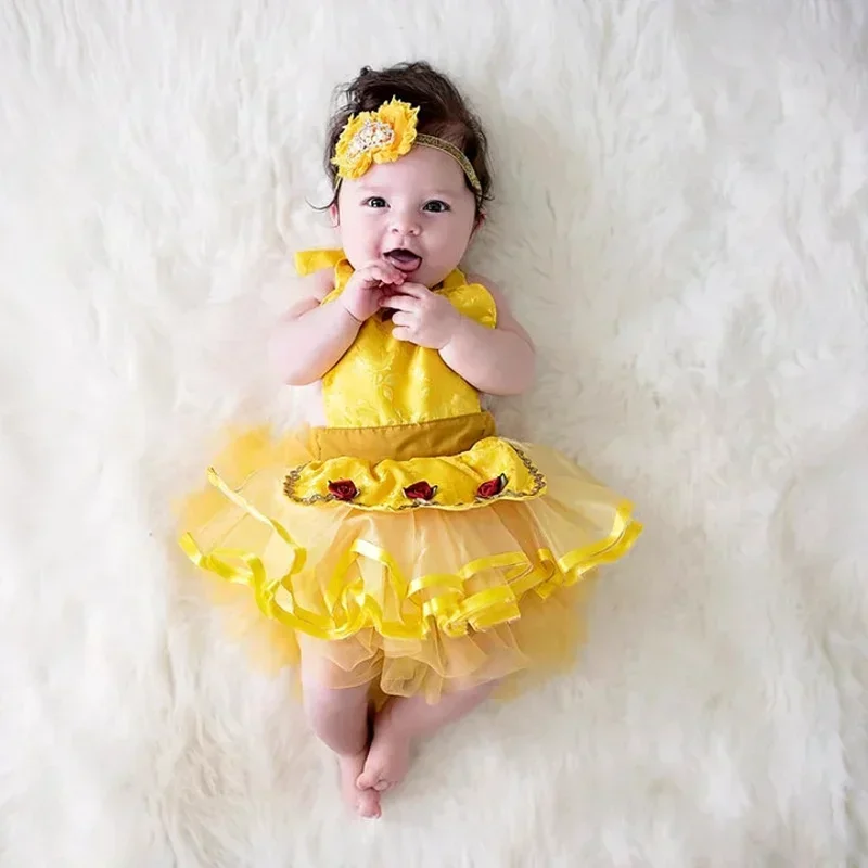 

Popular Children's Photography Clothing: Hundred Days Baby Girl Princess Dress